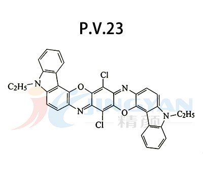 颜料紫23,咔唑紫,蓝光紫色二噁嗪有机颜料P.V.23