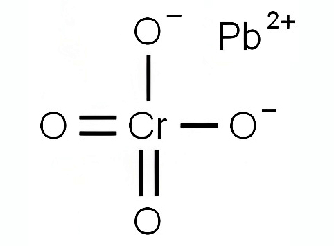 颜料黄34分子结构图